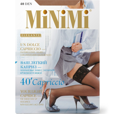 Чулки MiNiMi CAPRICCIO 40 Daino M/L