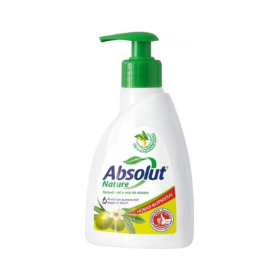 Мыло жидкое Absolut Nature FitoGuard Белый чай и масло оливы 250мл 