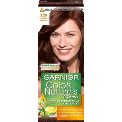Краска GARNIER ColoR Naturals 5.25 горячий шоколад