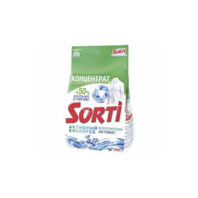Стиральный порошок Sorti Автомат Активный кислород 2,4кг 