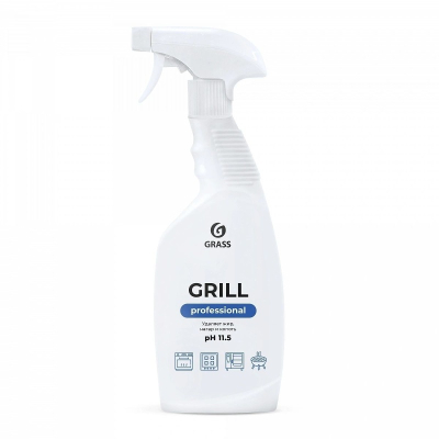 Чистящее средство для кухонных плит GRASS GRILL Professional спрей 600мл 