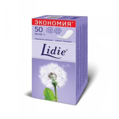 Прокладки Lidie Normal ежедневные  50шт