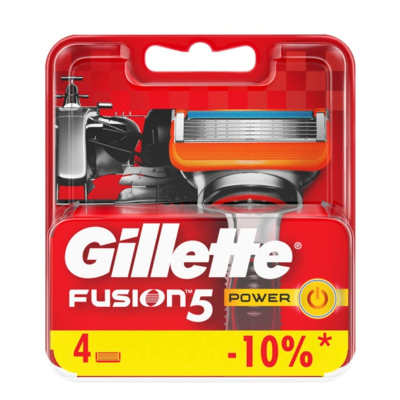 Кассета Gillette Fusion Power 4шт 