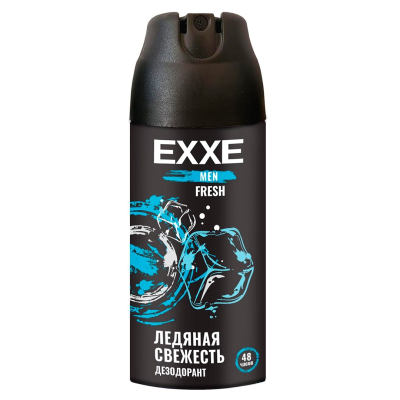 Дезодорант спрей мужской EXXE fresh Ледяная свежесть 150 мл 