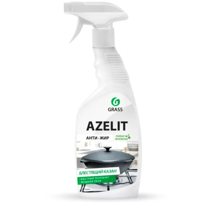 Чистящее средство для кухни AZELIT GRASS КАЗАН Антижир с триггером 600мл 
