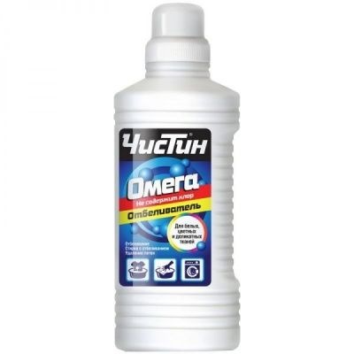Отбеливатель Омега жидкая без хлора 950гр 