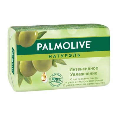 Мыло туалетное PALMOLIVE Натурэль Интенсивное увлажнение олива 90гр 