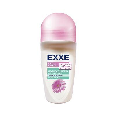 Дезодорант шариковый женский EXXE Silk effect Нежность шелка 50 мл 