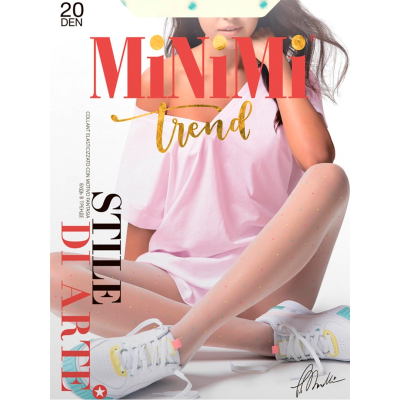 Колготки Minimi STILE DI ARTE 20 Avorio 2