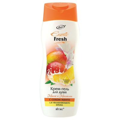 Гель для душа BIELITA Exotic Fresh Манго и магнолия 500мл