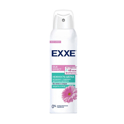 Дезодорант спрей EXXE женский Silk effect Нежность шёлка 150 мл