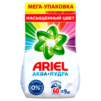 Стиральный порошок ARIEL Автомат Колор Энд Стайл 9кг 