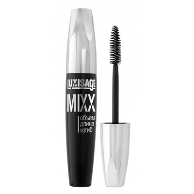 Тушь для ресниц Lux Visage MIXX объём, длина, изгиб 12г 
